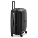 Delsey Paris Belmont Plus - 4 - Rollen - Trolley recycelt 71 cm erw. (schwarz) - Markenkoffer