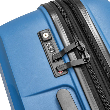 Delsey Paris Belmont Plus - 4 - Rollen - Trolley recycelt 71 cm erw. (zink blau) - Markenkoffer