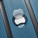 Delsey Paris Belmont Plus - 4 - Rollen - Trolley recycelt 76 cm erw. (zink blau) - Markenkoffer