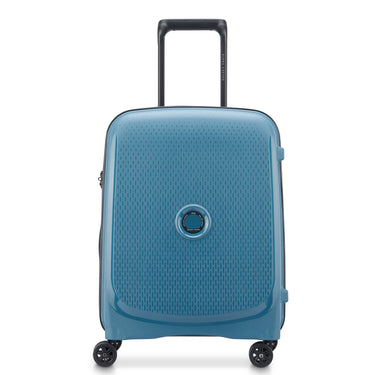 Delsey Paris Belmont Plus Slim Line - 4 - Rollen - Kabinentrolley 55 cm (zink blau) - Markenkoffer