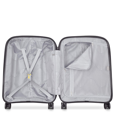 Delsey Paris Belmont Plus Slim Line - 4 - Rollen - Kabinentrolley recycelt 55 cm (zink blau) - Markenkoffer