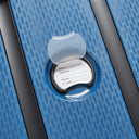 Delsey Paris Belmont Plus Slim Line - 4 - Rollen - Kabinentrolley recycelt 55 cm (zink blau) - Markenkoffer