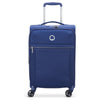 Delsey Paris Brochant 2.0 - Trolley de cabine 4 roulettes S 55 cm extensible (couleur : bleu)