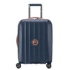 Delsey Paris St. Tropez - Trolley cabine 4 roues Slim line 55 cm (bleu marine)