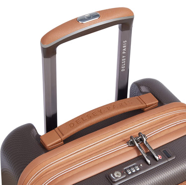 Delsey Paris Chatelet Air 2.0 - 4-Rollen-Kabinentrolley 55 cm erw. 14" USB (braun) - Ansicht 7