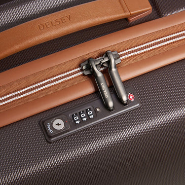 Delsey Paris Chatelet Air 2.0 Trunk - 4 - Rollen - Trolley 80 cm (braun) - Markenkoffer