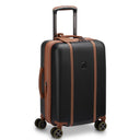 Delsey Paris Cadence - 4 - Rollen - Kabinentrolley S 55 cm erw. (schwarz) - Markenkoffer