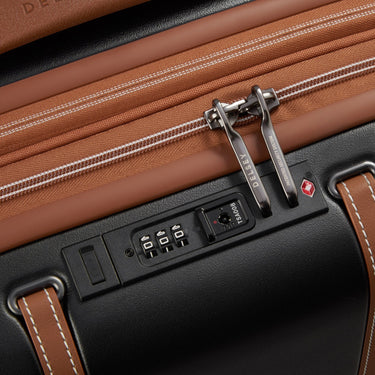 Delsey Paris Cadence - 4 - Rollen - Kabinentrolley S 55 cm erw. (schwarz) - Markenkoffer