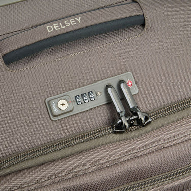 Delsey Paris Helium Dlx 2.0 Slim Line - 4 - Rollen - Kabinentrolley 55 cm (mokka) - Markenkoffer