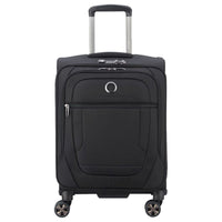Delsey Paris Helium Dlx 2.0 Slim Line - 4-Rollen-Kabinentrolley 55 cm (schwarz)