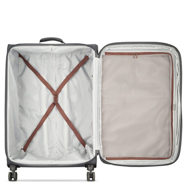 Delsey Paris Maubert 2.0 - 4 - Rollen - Trolley 79 cm erw. (anthrazit) - Markenkoffer