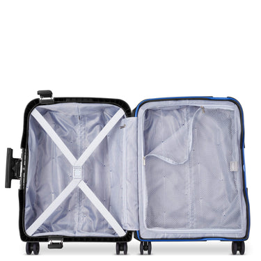 Delsey Paris Moncey MR Slim Line - 4 - Rollen - Kabinentrolley 55 cm (schwarz) - Markenkoffer