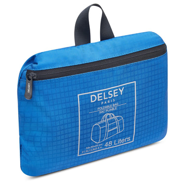 Delsey Paris Nomade - faltbare Reisetasche 55 cm (blau) - Markenkoffer