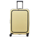 Delsey Paris Securitime - 4 - Rollen - Trolley M 66 cm erw. (blassgelb) - Markenkoffer