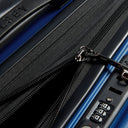 Delsey Paris Shadow 5.0 - 4 - Rollen - Kabinentrolley mit Vordertasche S 55 cm erw. USB (blau) - Markenkoffer