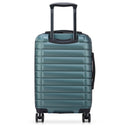 Delsey Paris Shadow 5.0 - 4 - Rollen - Kabinentrolley mit Vordertasche S 55 cm erw. USB (grün) - Markenkoffer
