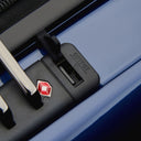 Delsey Paris Shadow 5.0 - 4 - Rollen - Kabinentrolley mit Vordertasche S 55 cm erw. USB (marineblau) - Markenkoffer