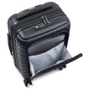 Delsey Paris Shadow 5.0 - 4-Rollen-Kabinentrolley mit Vordertasche S 55 cm erw. USB (schwarz) - Ansicht 6