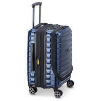 Delsey Paris Shadow 5.0 - 4-Rollen-Kabinentrolley mit Vortasche S 55 cm erw. USB (marineblau) - Ansicht 2