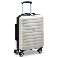 Delsey Paris Shadow 5.0 - 4-Rollen-Kabinentrolley Slim Line USB 55 cm (elfenbein) - Ansicht 2