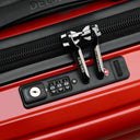 Delsey Paris Shadow 5.0 - 4 - Rollen - Kabinentrolley Slim Line USB 55 cm (rot) - Markenkoffer