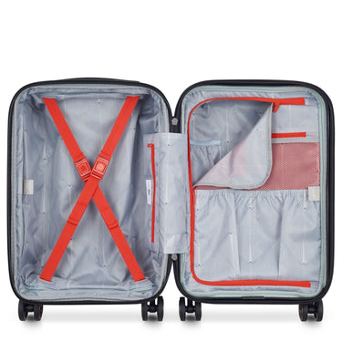 Delsey Paris Shadow 5.0 - 4 - Rollen - Kabinentrolley USB 55 cm (intensives rot) - Markenkoffer