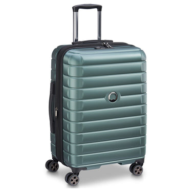Delsey Paris Shadow 5.0 - 4 - Rollen - Trolley erw. 66 cm (grün) - Markenkoffer