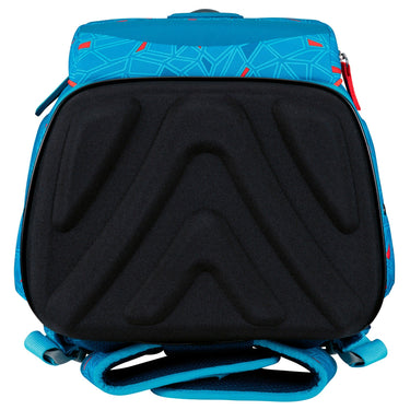 DerDieDas ErgoFlex Easy Exklusiv Superflash - Schulranzen Set 5 tlg. 950g (Blue Ice) - Markenkoffer