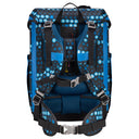 DerDieDas ErgoFlex Easy Exklusiv Superflash - Schulranzen Set 5 tlg. 950g (Blue Robot) - Markenkoffer