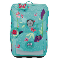 DerDieDas ErgoFlex Easy - Schulranzen Set 5tlg. 950 g (Butterfly Garden) - Markenkoffer
