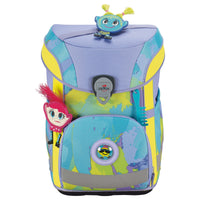 DerDieDas ErgoFlex Easy - Schulranzen Set 5tlg. 950 g (Hippie Hair) - Markenkoffer