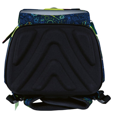 DerDieDas ErgoFlex Easy - Schulranzen Set 5tlg. 950 g (Neon Crazy) - Markenkoffer