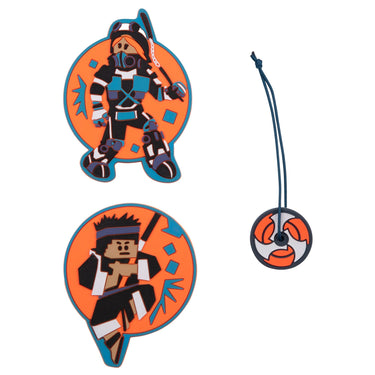 DerDieDas ErgoFlex Easy - Schulranzen Set 5tlg. 950 g (Ninja Fighter) - Markenkoffer