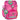 DerDieDas ErgoFlex Exklusiv ECO - Schulranzen Set 5tlg. 800g (Pink Planet) - Markenkoffer