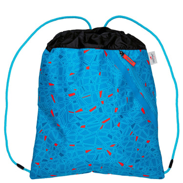 DerDieDas ErgoFlex Light Exklusiv Superflash - Schulranzen Set 5tlg. 800g (Blue Ice) - Markenkoffer