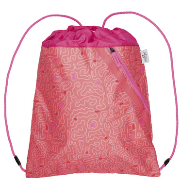 DerDieDas ErgoFlex Light Exklusiv Superflash - Schulranzen Set 5tlg. 800g (Coral Reef) - Markenkoffer