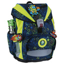 DerDieDas ErgoFlex Light - Schulranzen Set 5tlg. 800g (Neon Crazy) - Markenkoffer