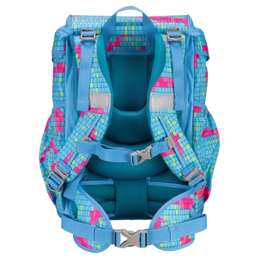 DerDieDas ErgoFlex Superlight - Schulrucksack Set 5tlg. 650g (Happy Pixel) - Markenkoffer