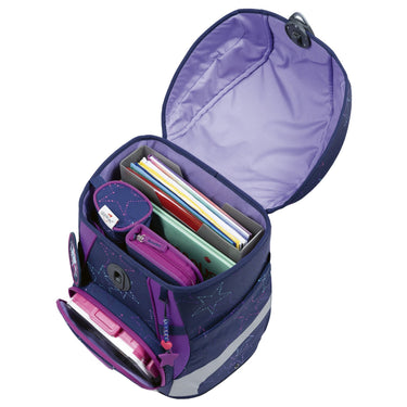 DerDieDas ErgoFlex Tiny - Schulranzen Set 5tlg. 900g (Dancing Star) - Markenkoffer