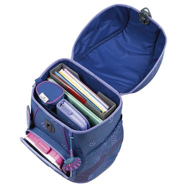 DerDieDas ErgoFlex Tiny - Schulranzen Set 5tlg. 900g (Deep Ocean) - Markenkoffer