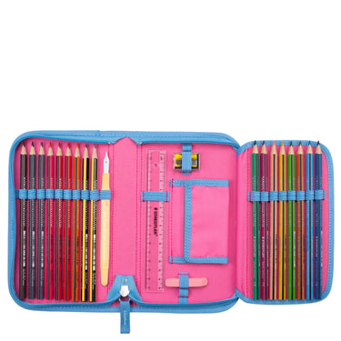 DerDieDas ErgoFlex Tiny - Schulranzen Set 5tlg. 900g (Happy Pixel) - Markenkoffer