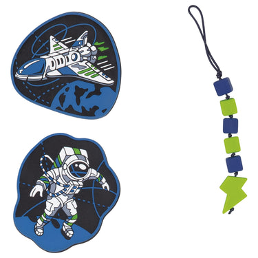 DerDieDas ErgoFlex Tiny - Schulranzen Set 5tlg. 900g (Moon Mission) - Markenkoffer