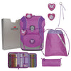 DerDieDas ErgoFlex Tiny - Cartable Set 5tlg. 900g (Purple Unicorn)