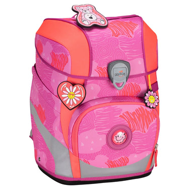 DerDieDas ErgoFlex Tiny - Schulranzen Set 5tlg. 900g (Roses) - Markenkoffer