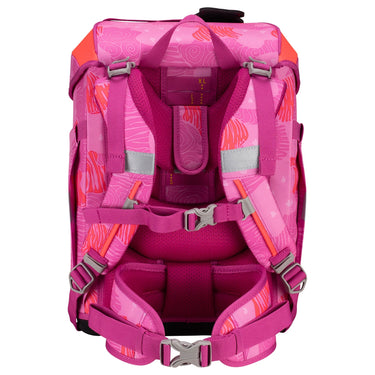 DerDieDas ErgoFlex Tiny - Schulranzen Set 5tlg. 900g (Roses) - Markenkoffer