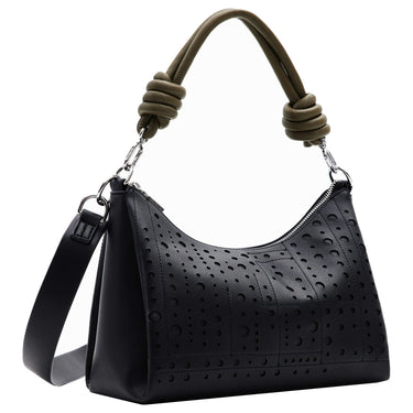 Desigual Bloomer Mayari - Schultertasche 25 cm (black) - Markenkoffer