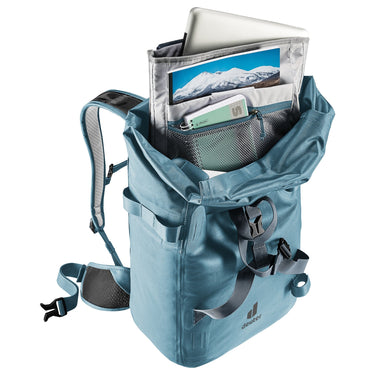 Deuter Amager 25+5 - wasserdichter Fahrradrucksack 15" 48 cm (atlantic) - Ansicht 7