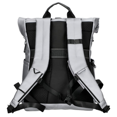 Piquadro Roll Top - Fahrradrucksack 15.6" 47 cm (silber/schwarz) - Ansicht 4