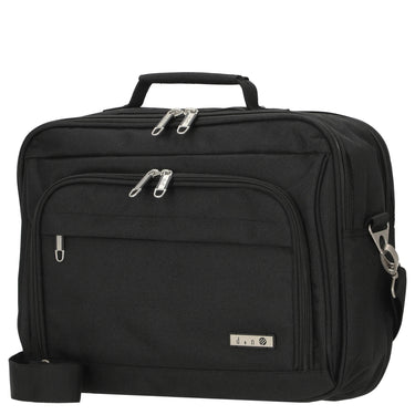 D&N Bags & More - Flugumhänger 28 cm (schwarz) - Markenkoffer