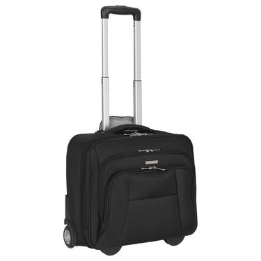 D&N Business - 2 - Rollen Businesstrolley 43 cm Polyester (schwarz) - Markenkoffer